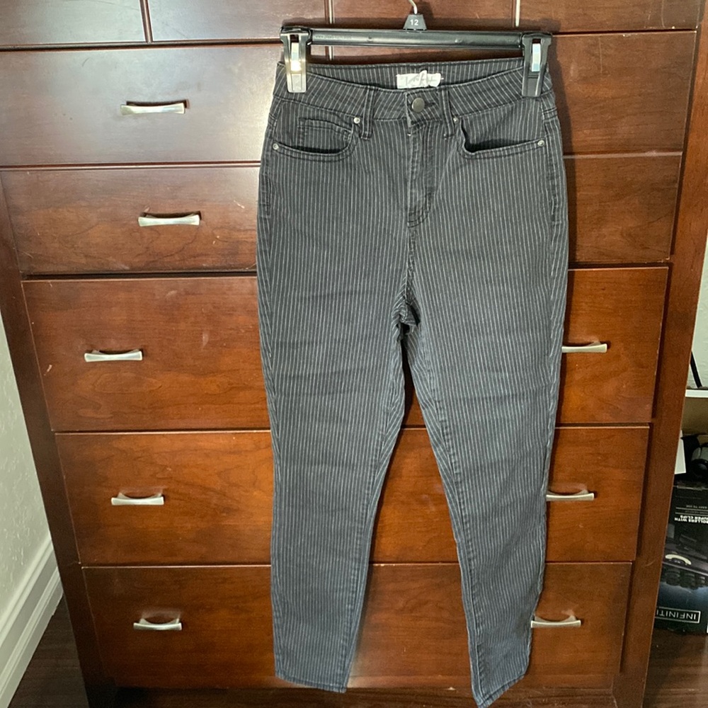 Ivy + Main pin striped jeans